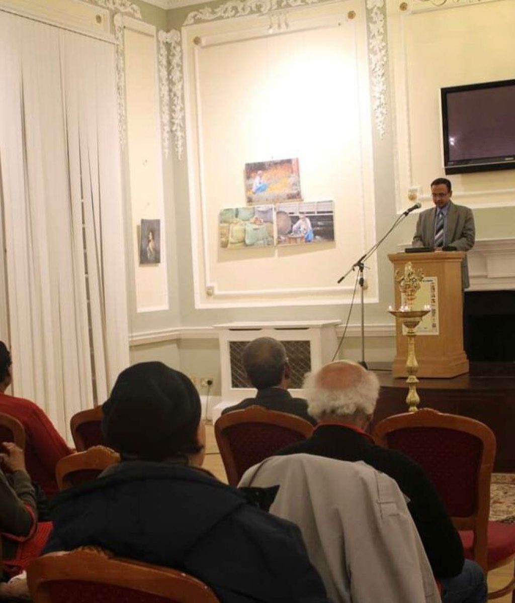 Dr. B. Sekhars lecture in London Ambassy, UK